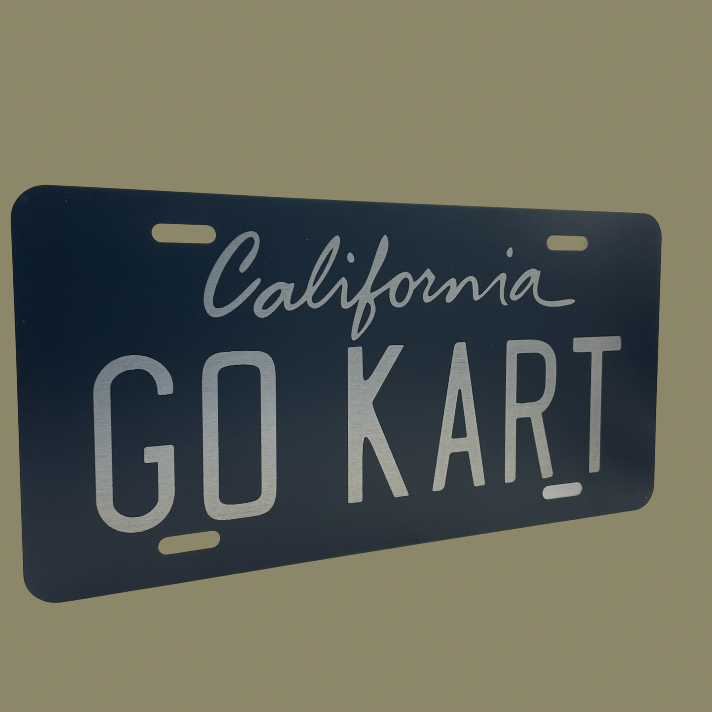 California Style Vanity Plate
